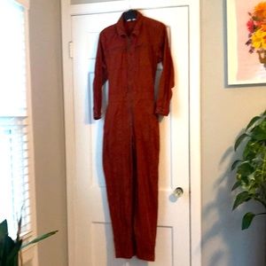Lucky brand jumpsuit - rust